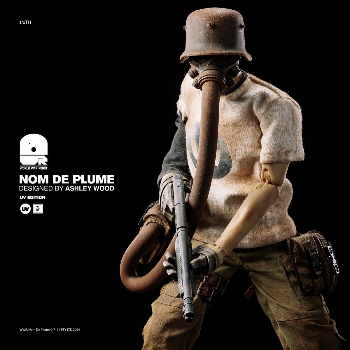 Amazon.co.jp: Underverse 1/6 WORLD WAR ROBOT 2 NOM DE PLUME 未開封